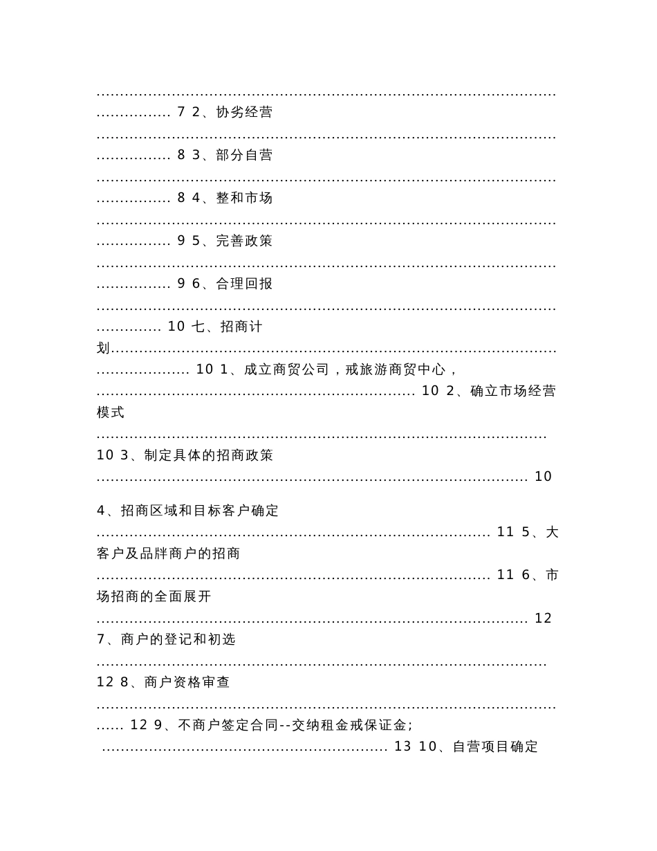 商业街定位及运营方案（实用应用文）_第2页