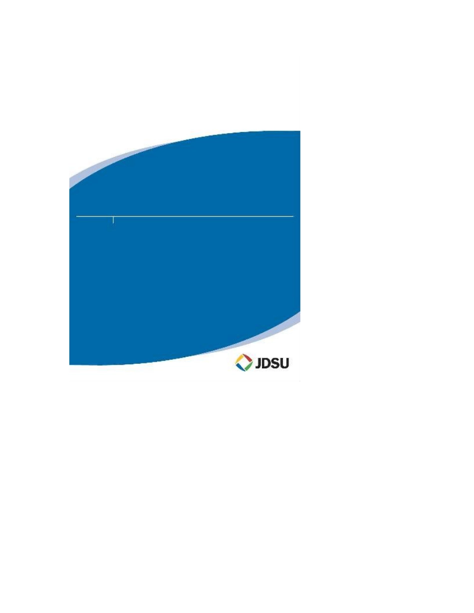 JDSU-MTS8000传输平台操作手册.doc_第1页