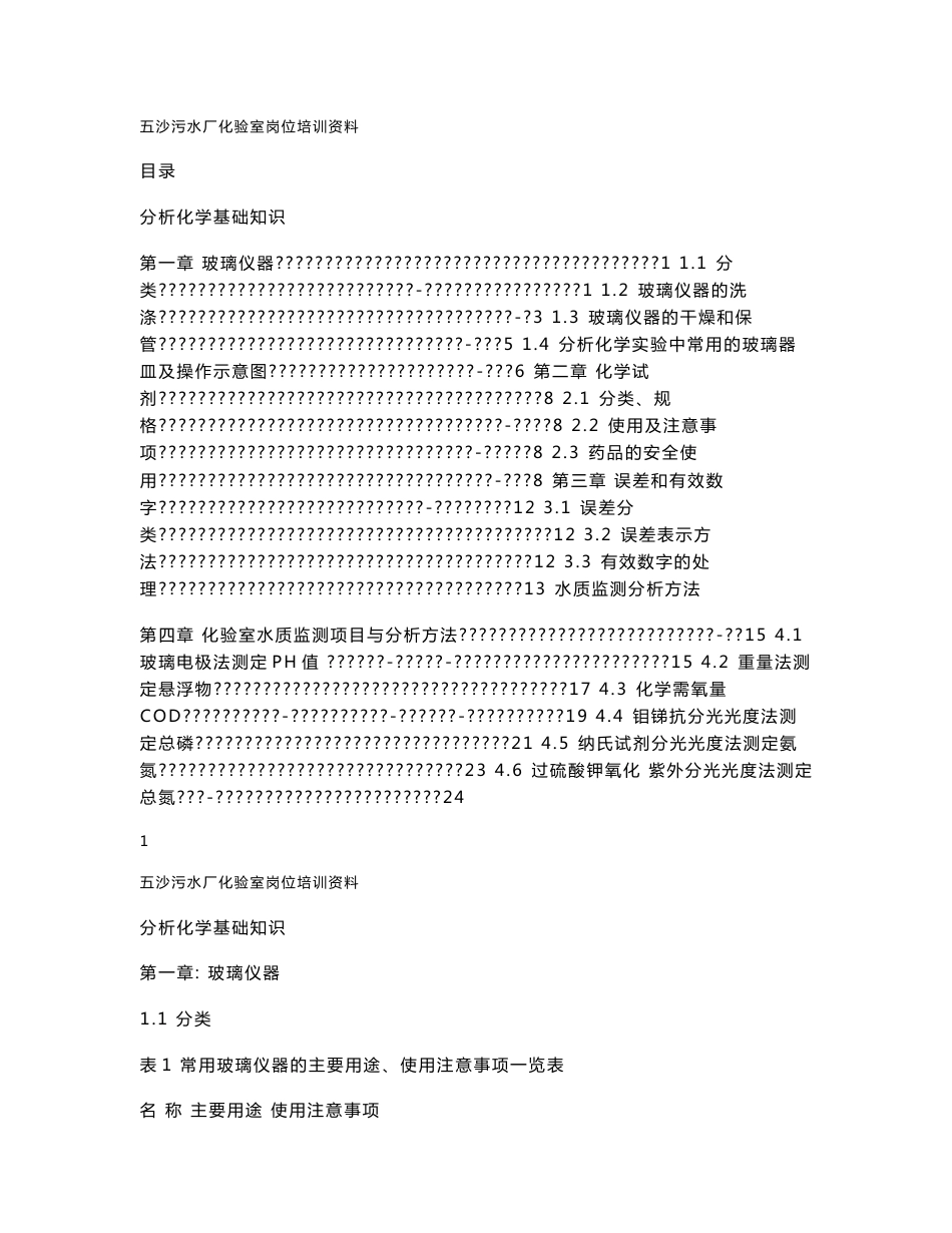化验室岗位培训资料_第1页