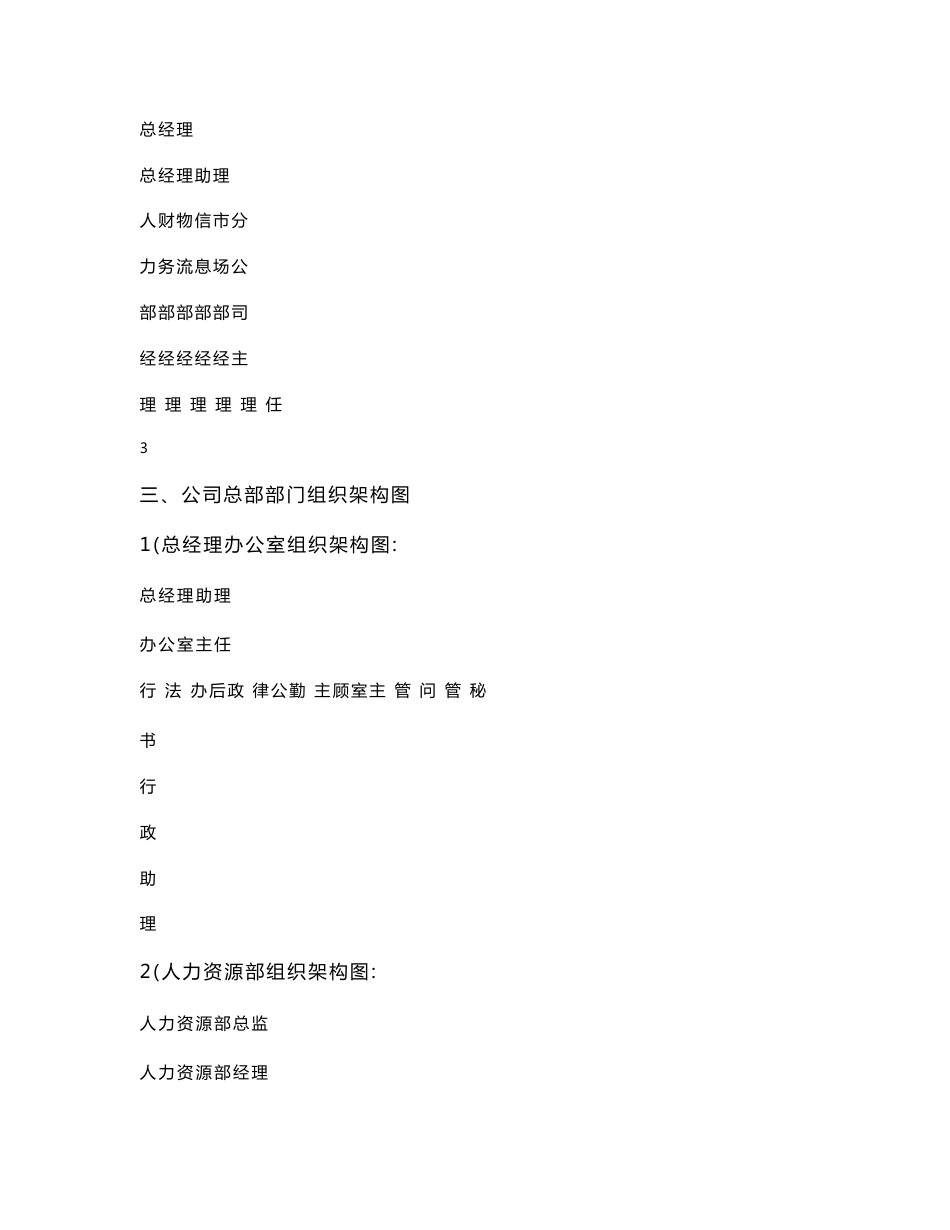 某大型物流公司人力资源手册_第3页