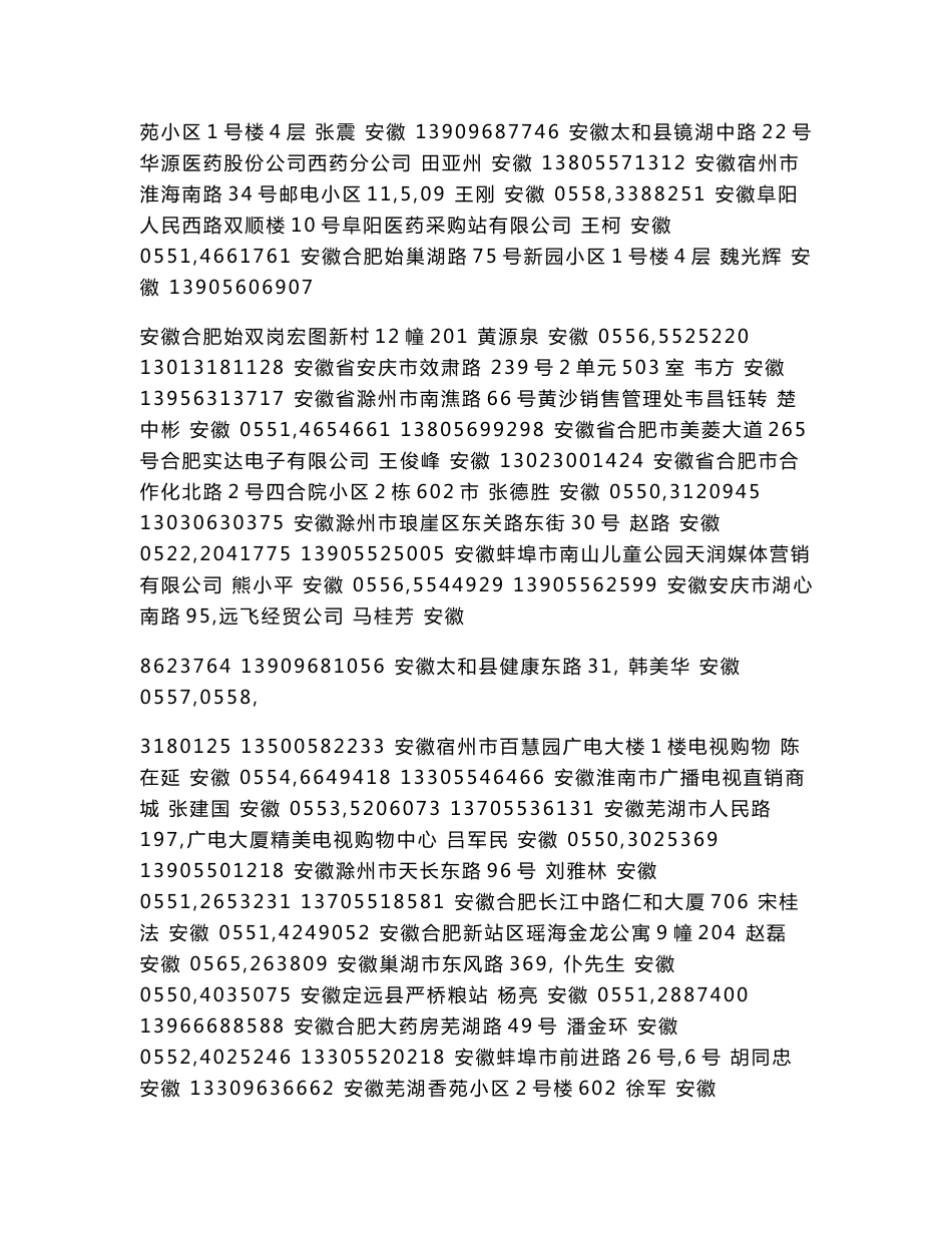 《全国药品代理商大全》 .doc_第3页