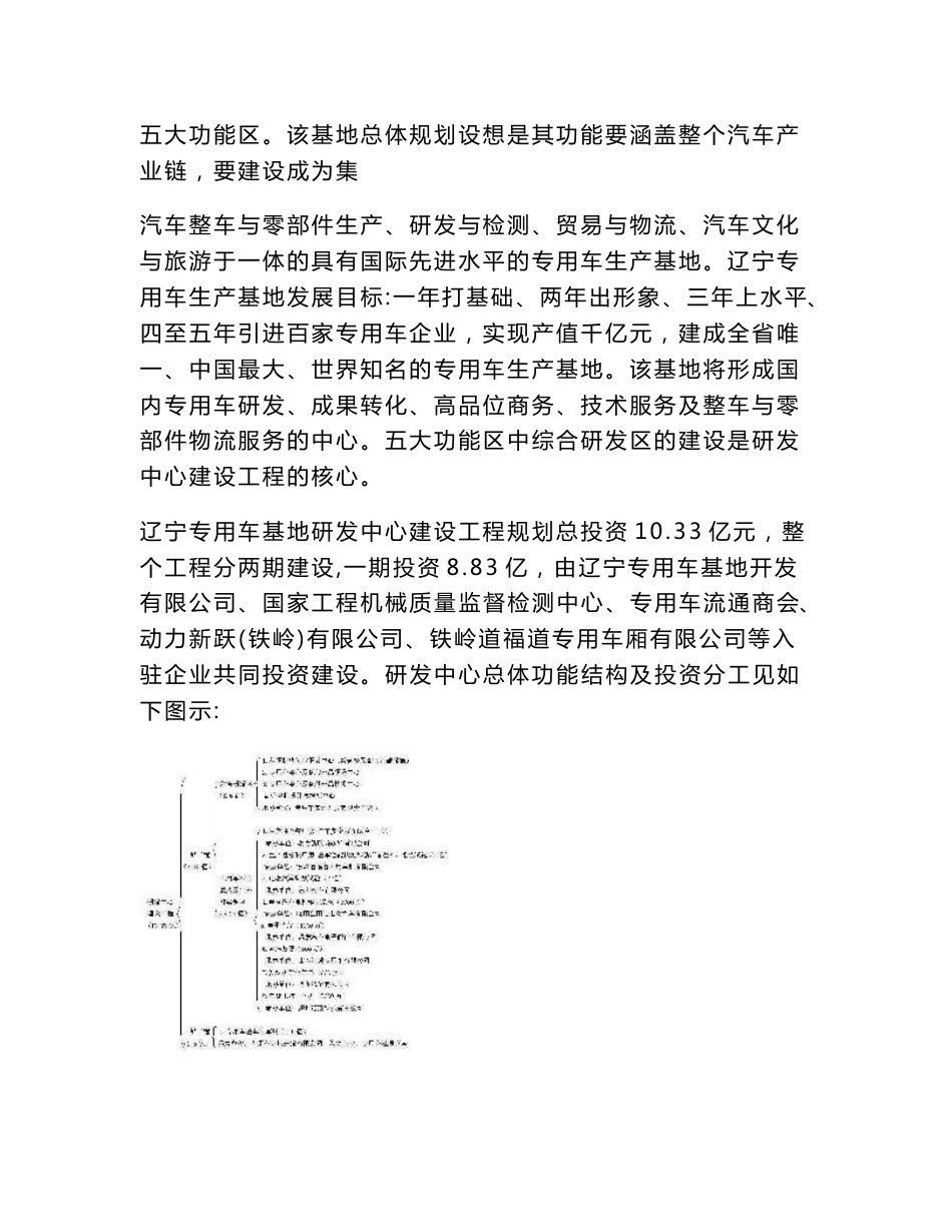 辽宁专用车生产基地研发中心项目可行性研究报告_第2页