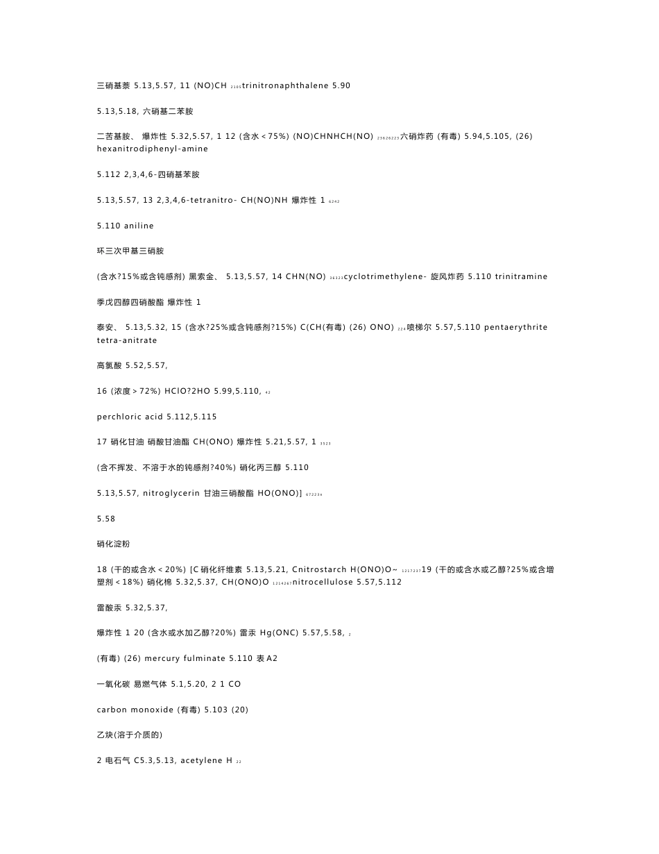 具有整体爆炸危险的物质和物品_第2页