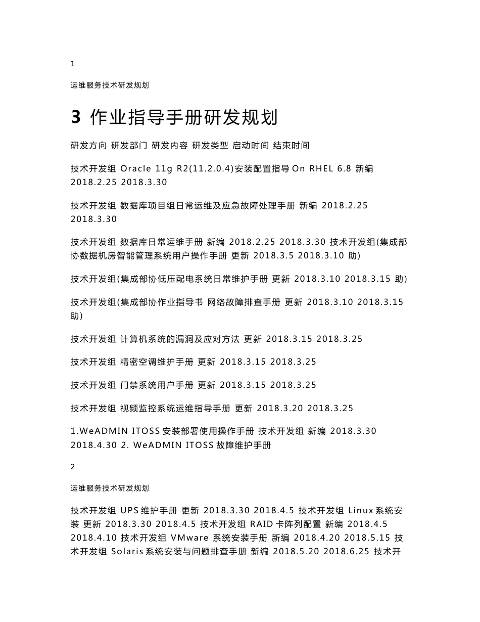 年度运维服务技术研发规划_第3页