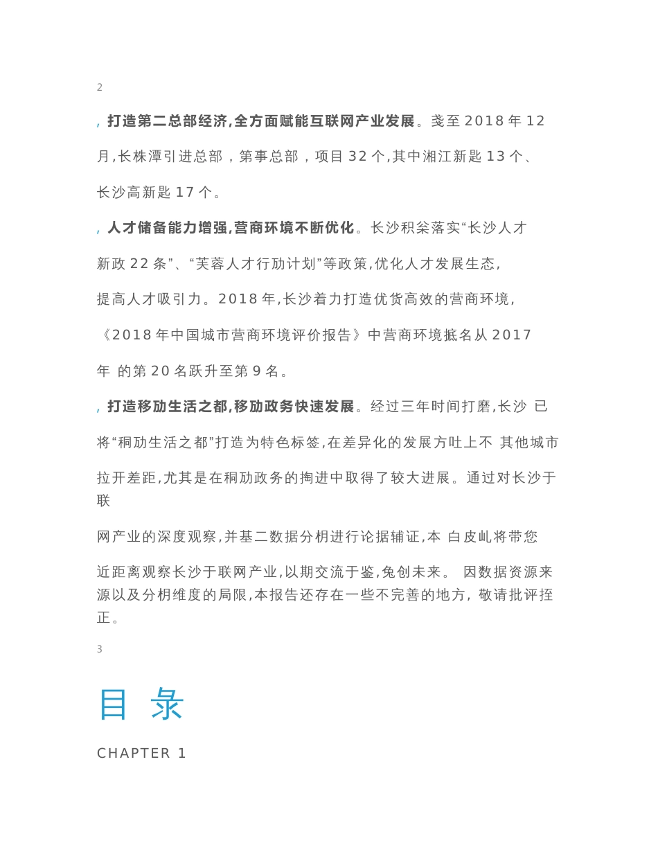 2019长沙互联网发展白皮书_第3页