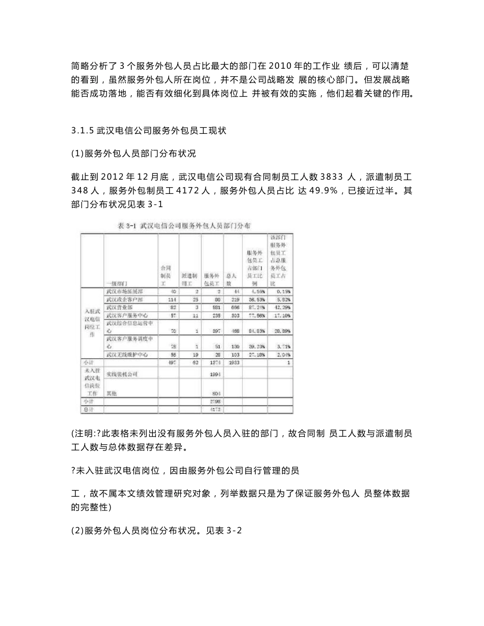 武汉电信服务外包员工的绩效管理_第3页