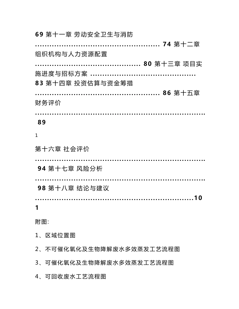 TDI工艺废渣利用及废水处理清洁生产项目可行性研究报告_第2页