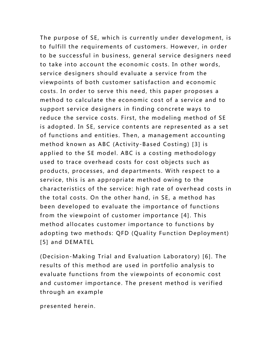 【DOC】-外文翻译--基于作业成本法的服务设计成本评估方法-其他专业_第3页