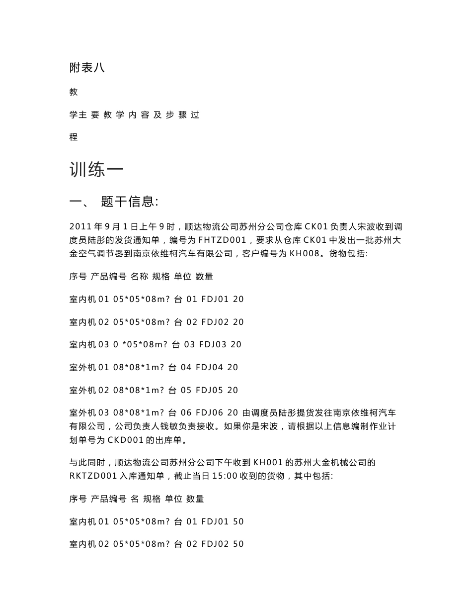 物流单证及仓储_第1页