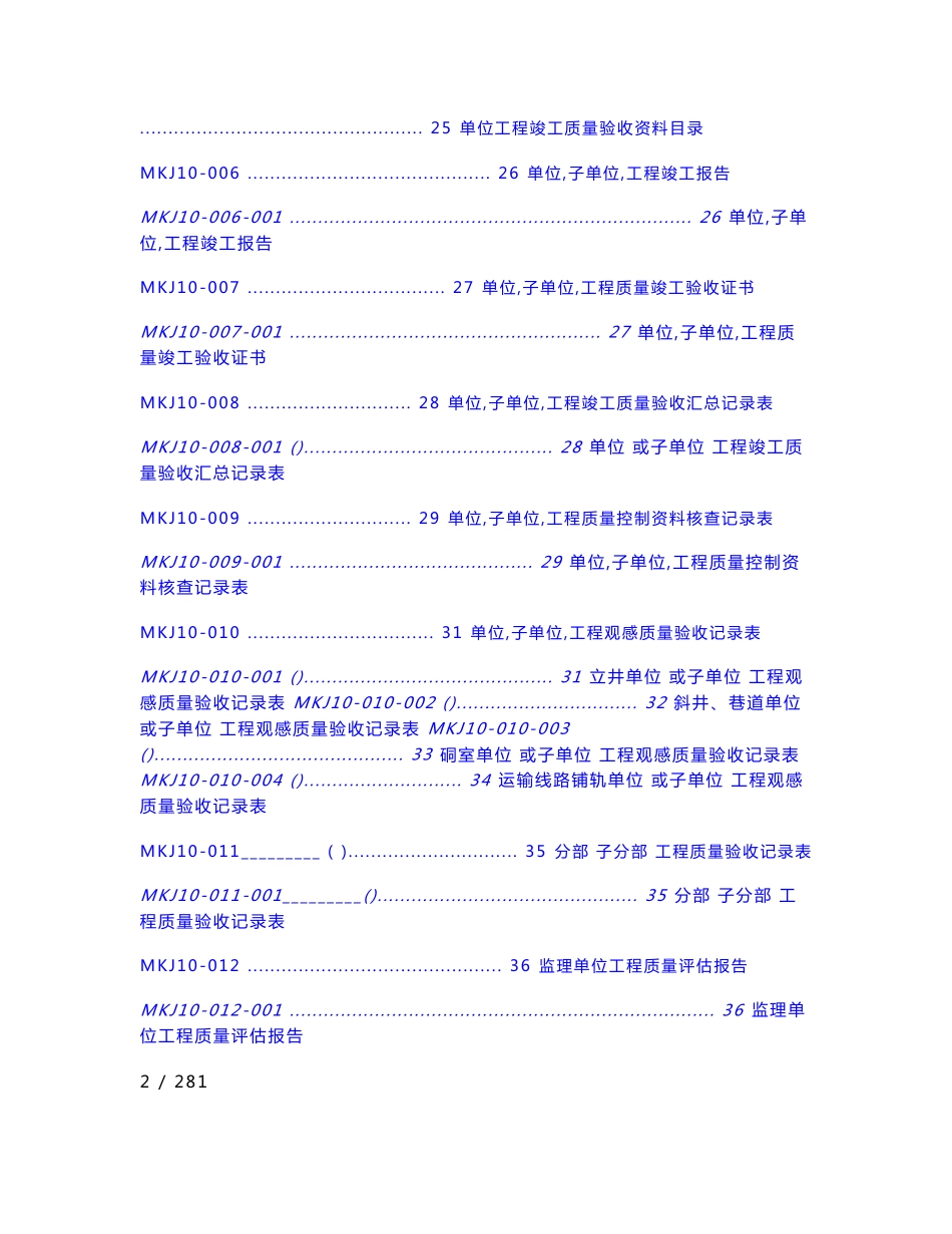 煤炭矿建工程技术资料表格_第3页