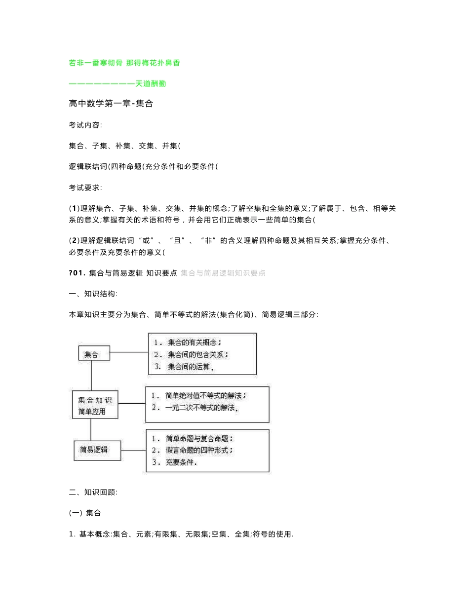 [高考数学]高中数学知识点总结和大学所有数学公式_第1页