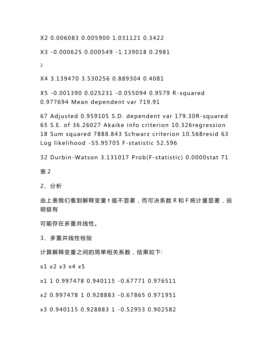 关于国内旅游需求的计量经济学分析报告_第3页