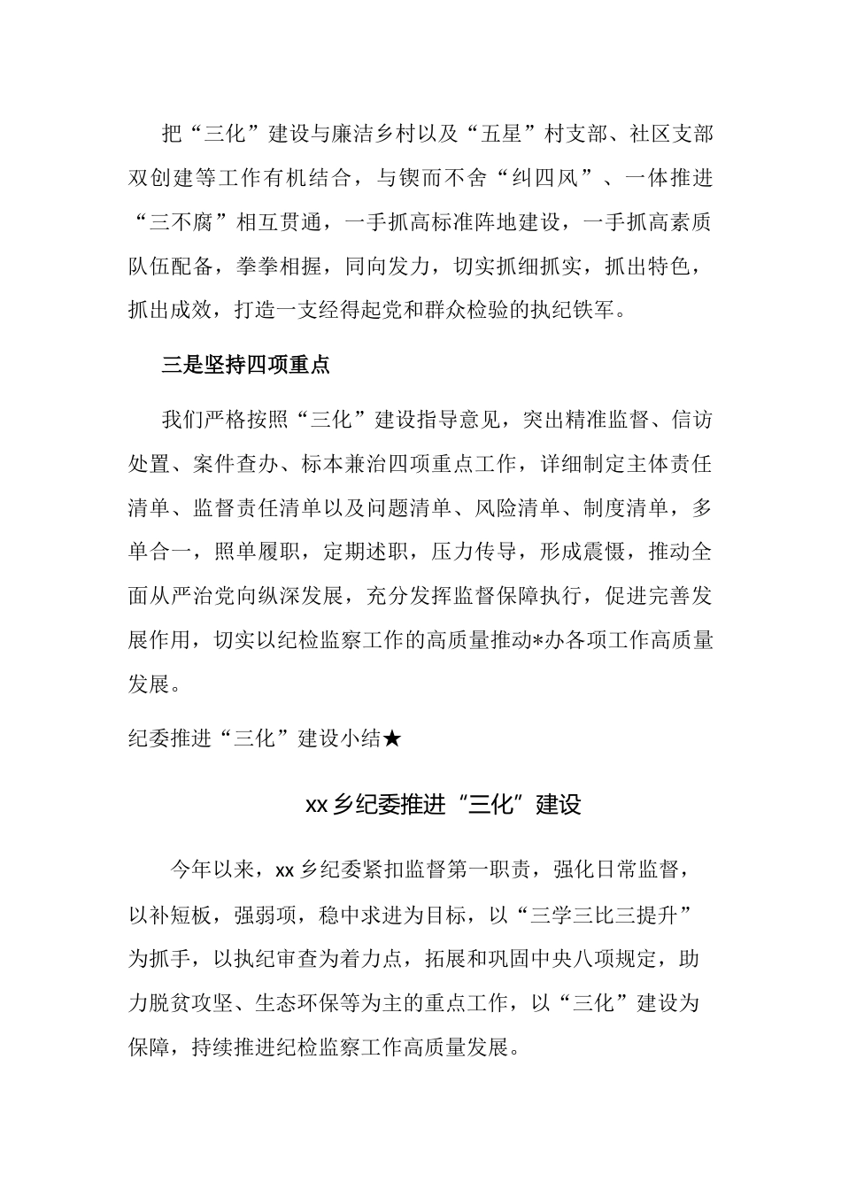 纪检监察“三化”建设工作总结汇报_第3页