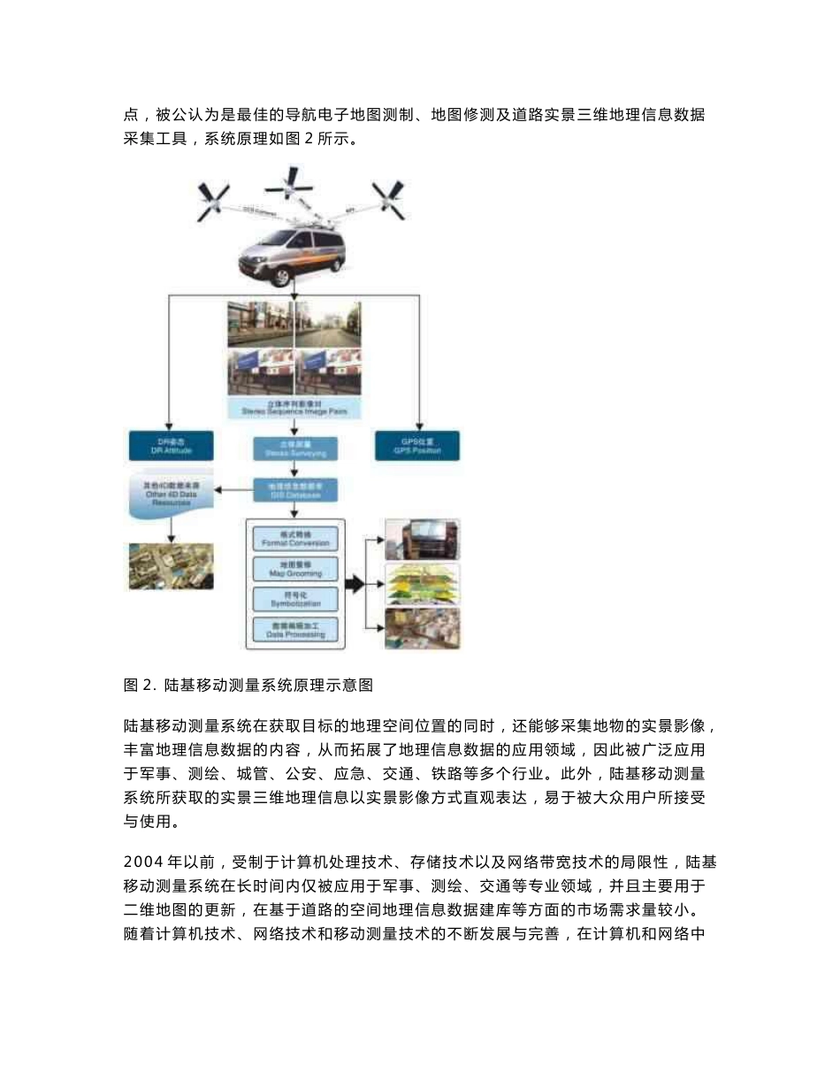 移动测量系统及实景三维技术的发展与应用-国家测绘地理信息局测绘_第3页