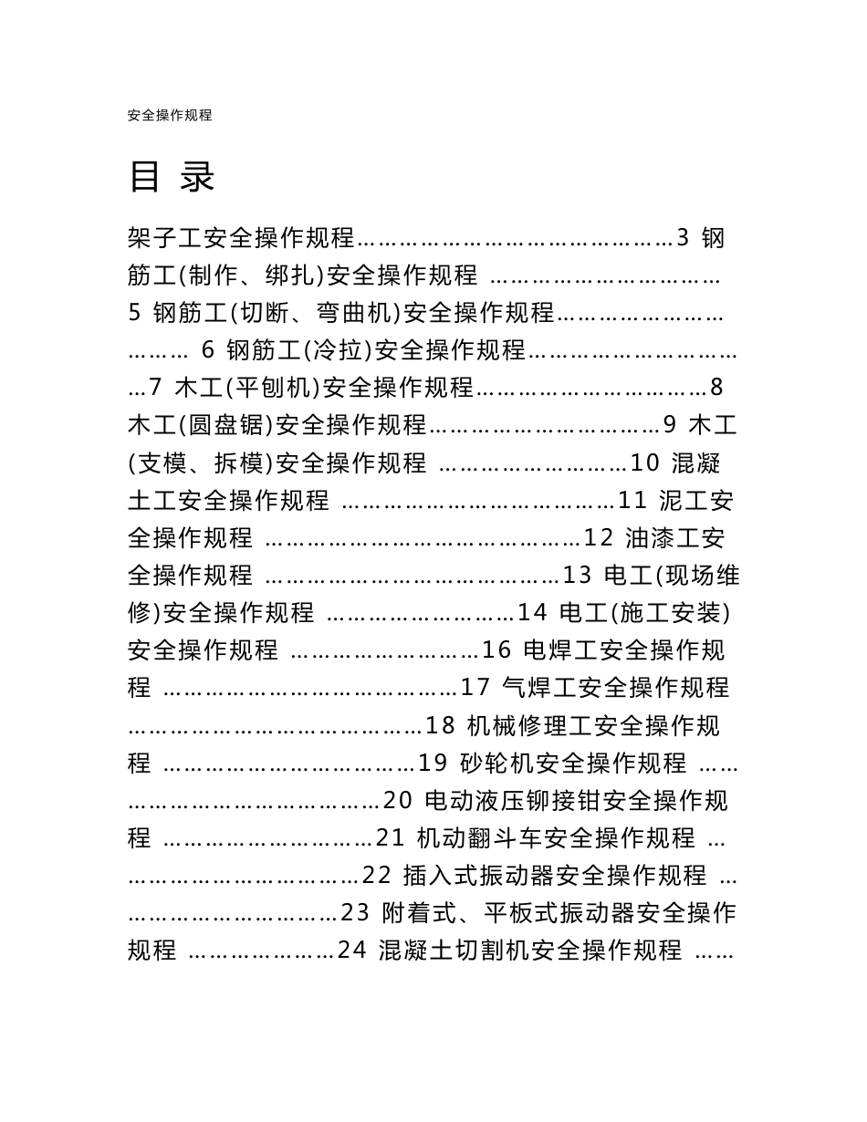 安全操作规程8722698_第1页