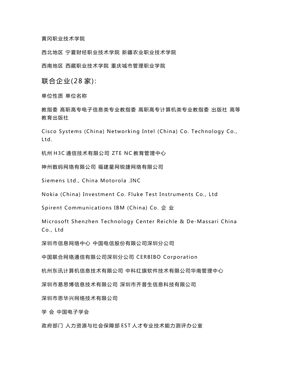 教学资源库建设方案-计算机网络技术专业_第2页