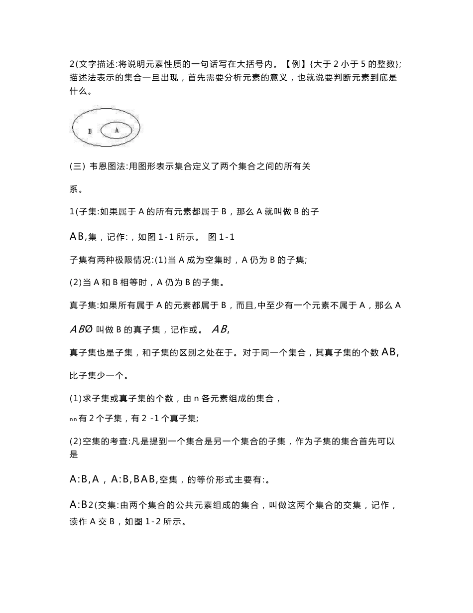 高中数学复习全套知识点_第2页