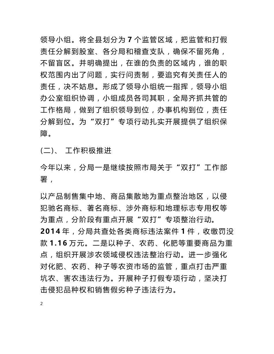 打击互联网领域侵犯知识产权和制售假冒伪劣商品工作总结_第2页