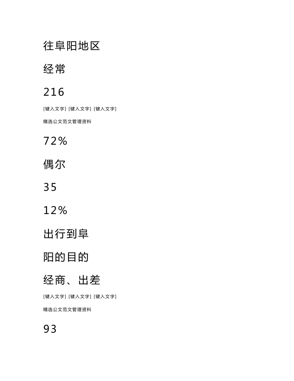 庐江至阜阳客运班线运营可行性分析报告_第3页