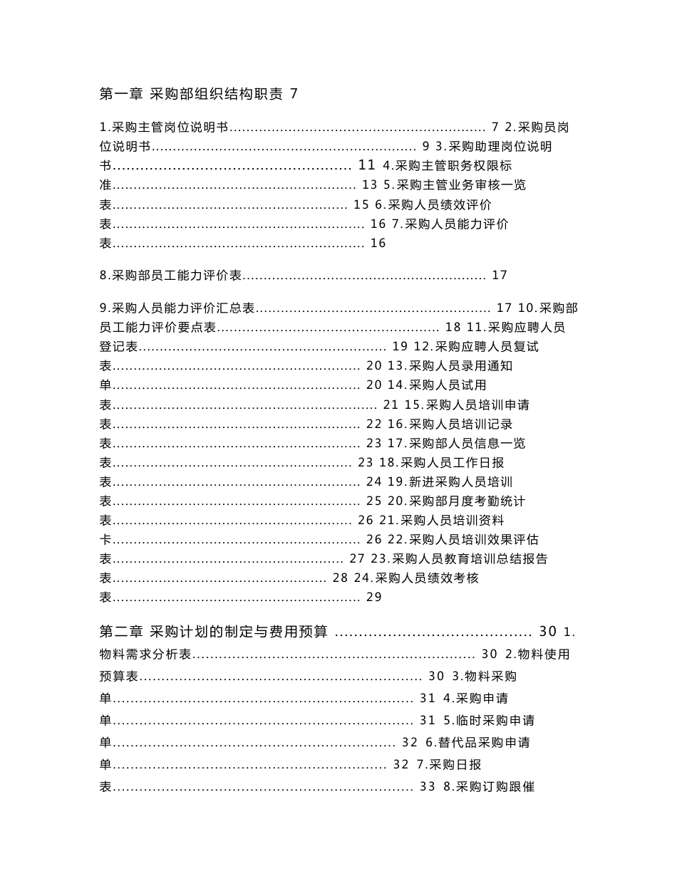 采购经理工作手册195页_第1页