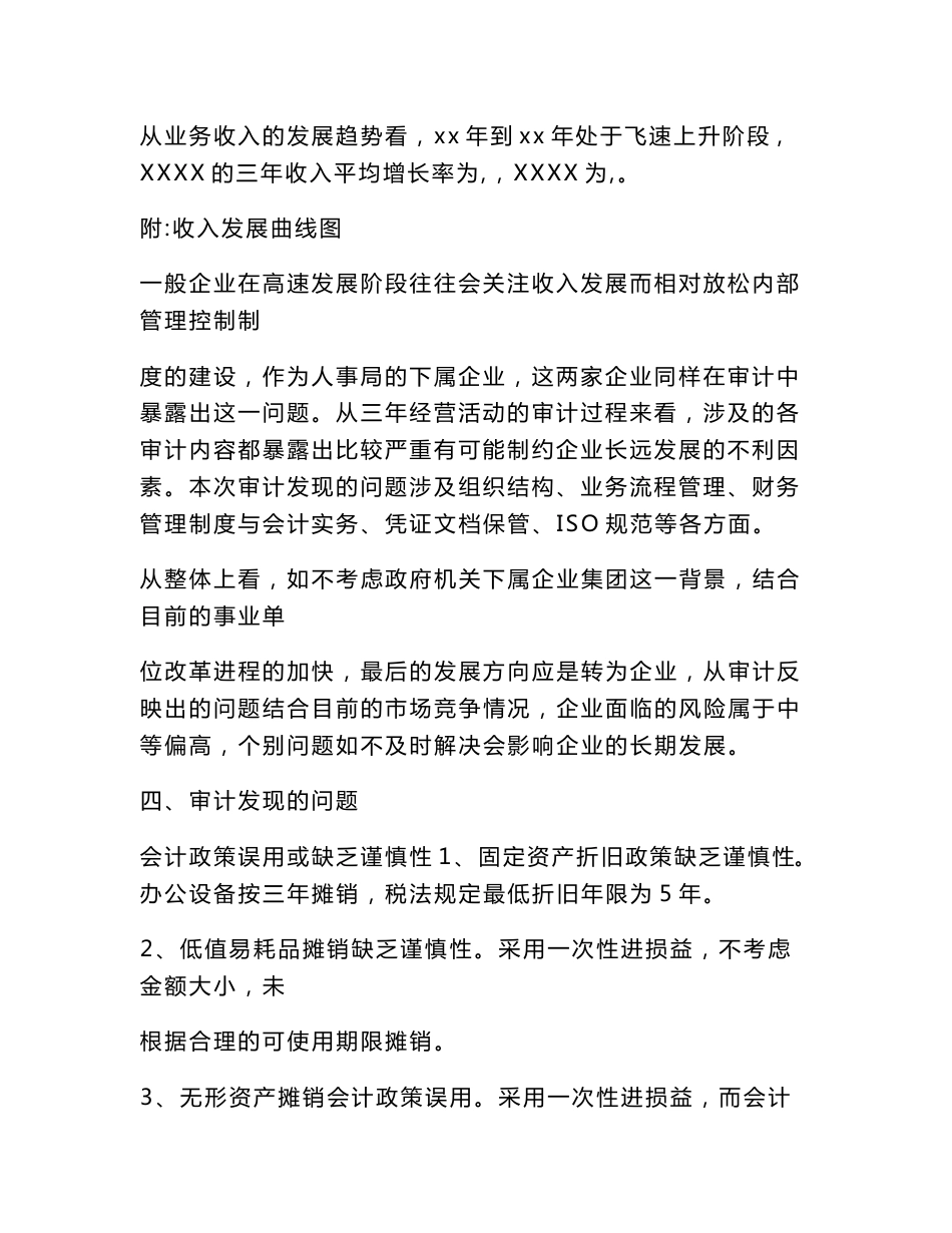 公司内部固定资产专项审计报告_第2页