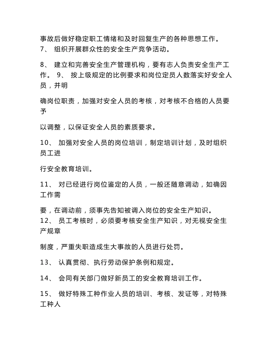 企业安全生产管理体系手册（范本）【绝版好资料，看到就别错过】_第3页
