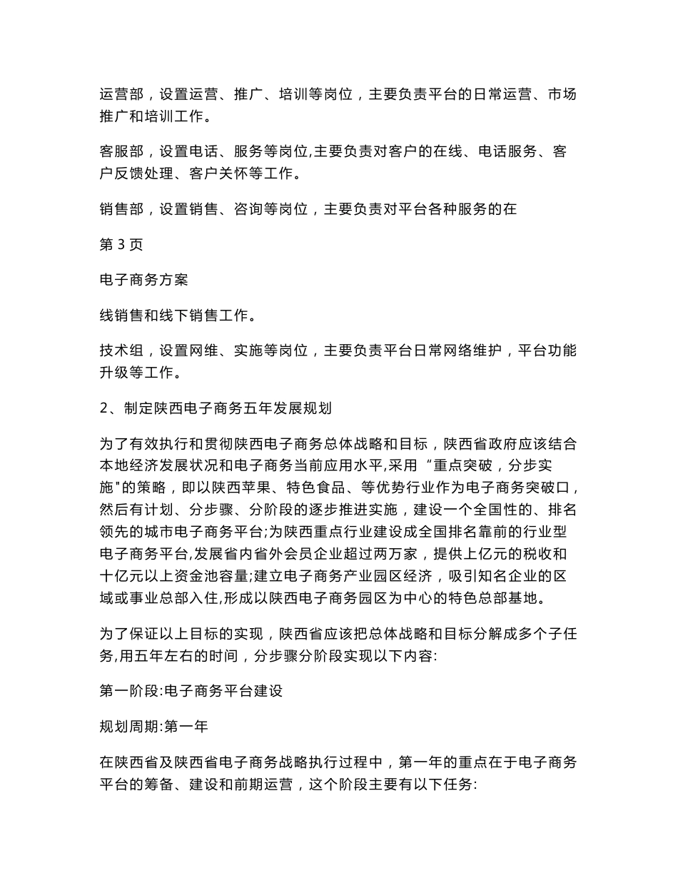 商业电商服务平台实施及运营方案_第3页