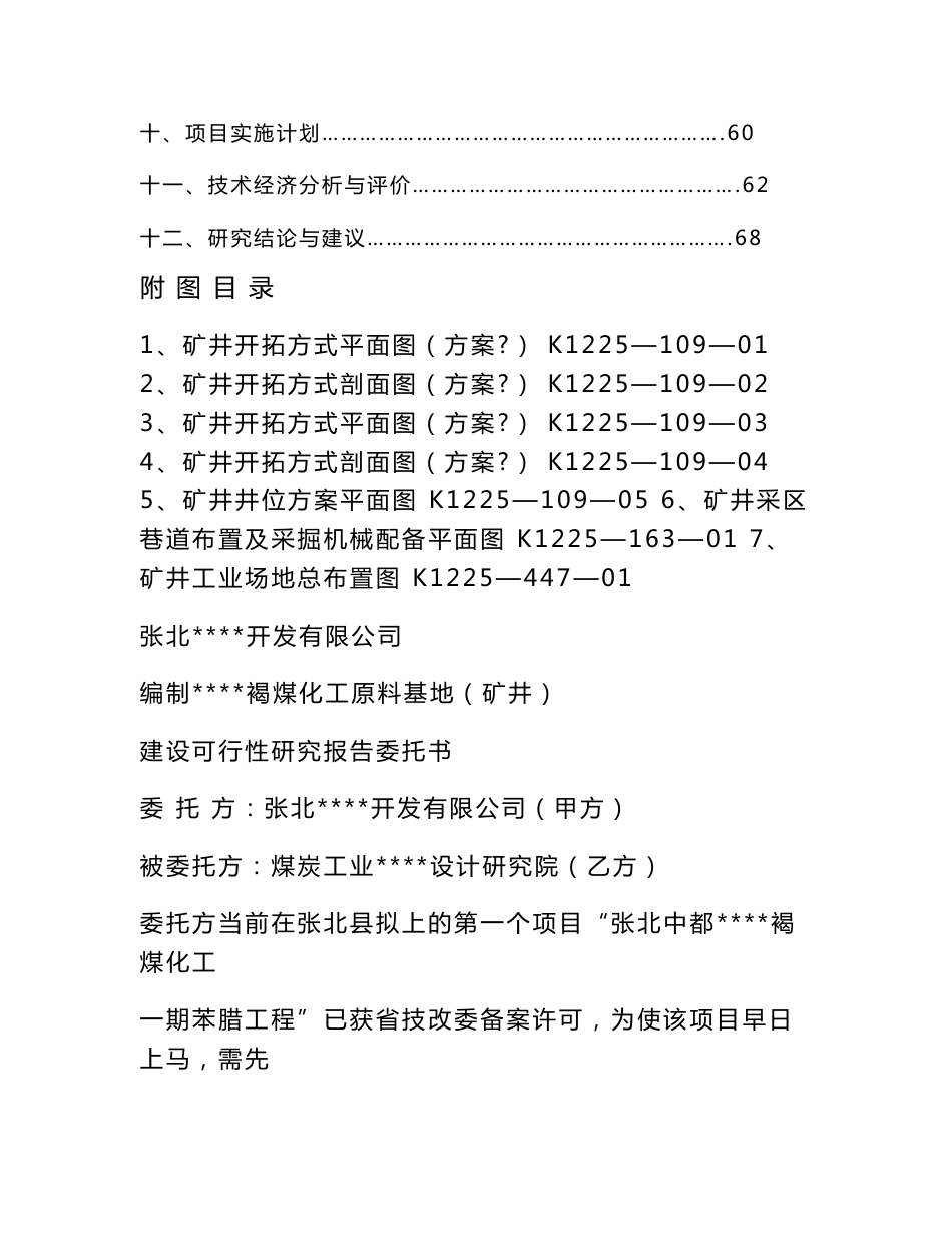 煤矿行业锅煤化工基地项目可行性研究报告_第3页