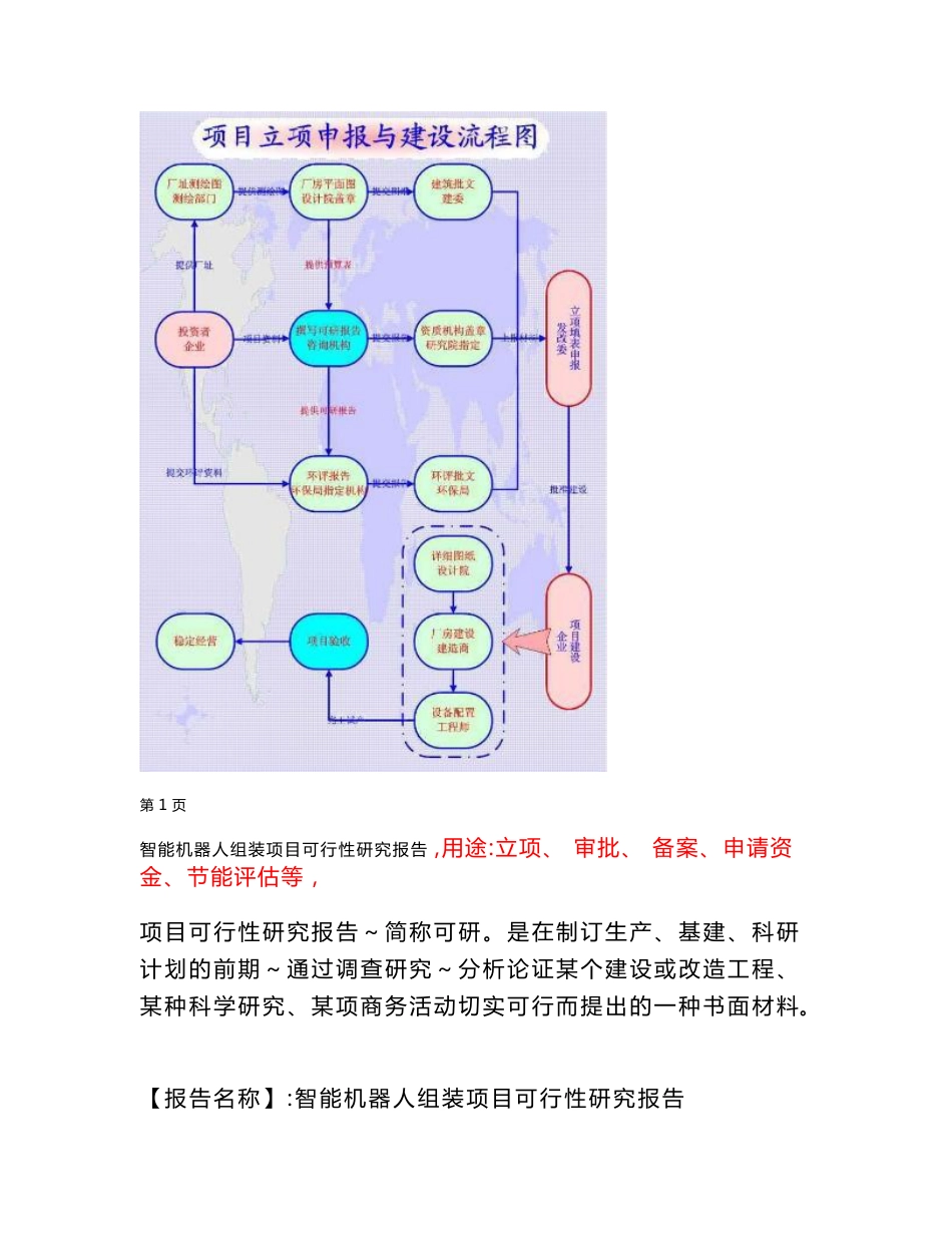 智能机器人组装项目可行性研究报告（备案立项申请）_第2页