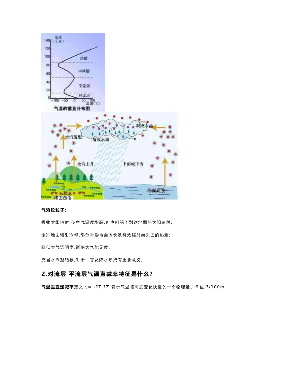 北航飞院航空气象复习资料(FREE)汇总_第2页