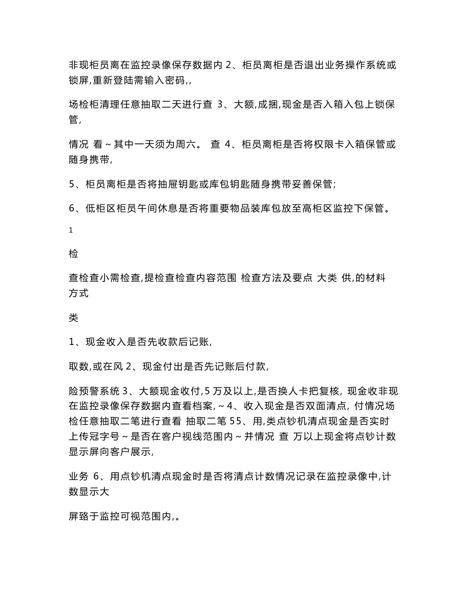银行运营督导检查手册模版_第2页