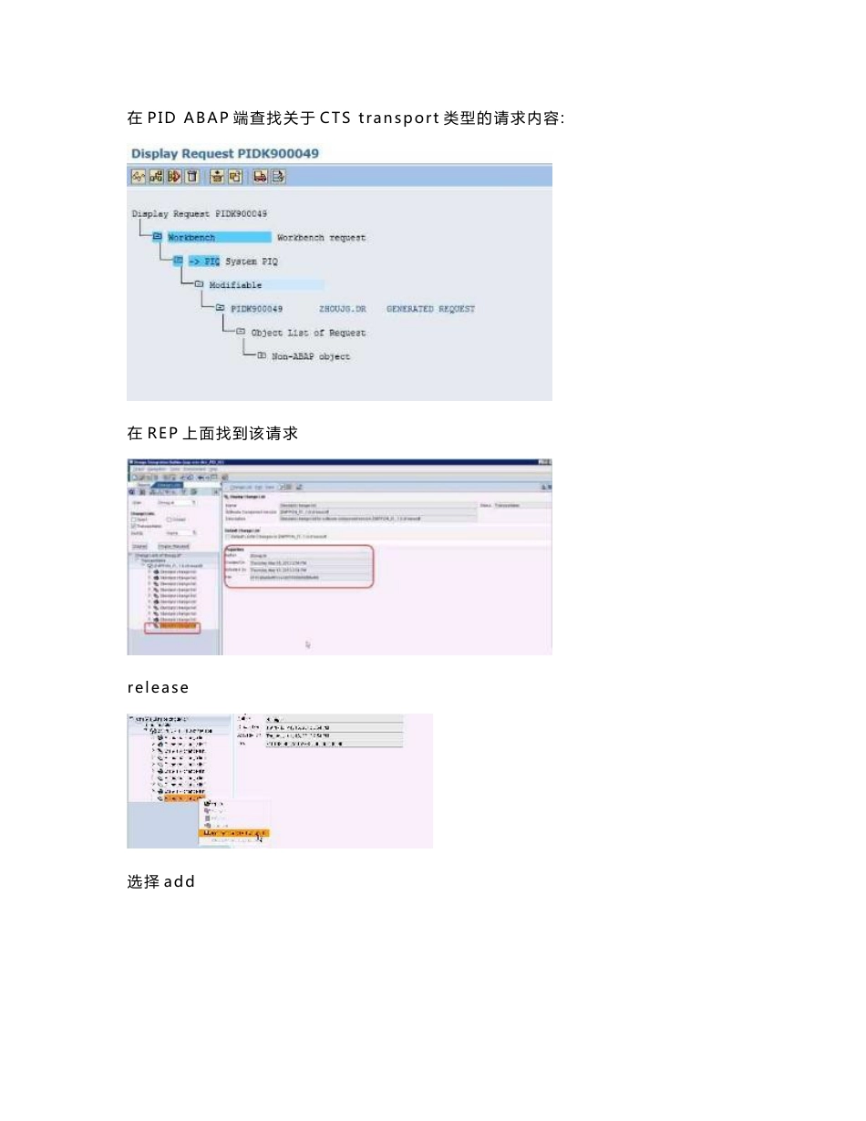 SAP  PI CTS+传输使用手册_第2页