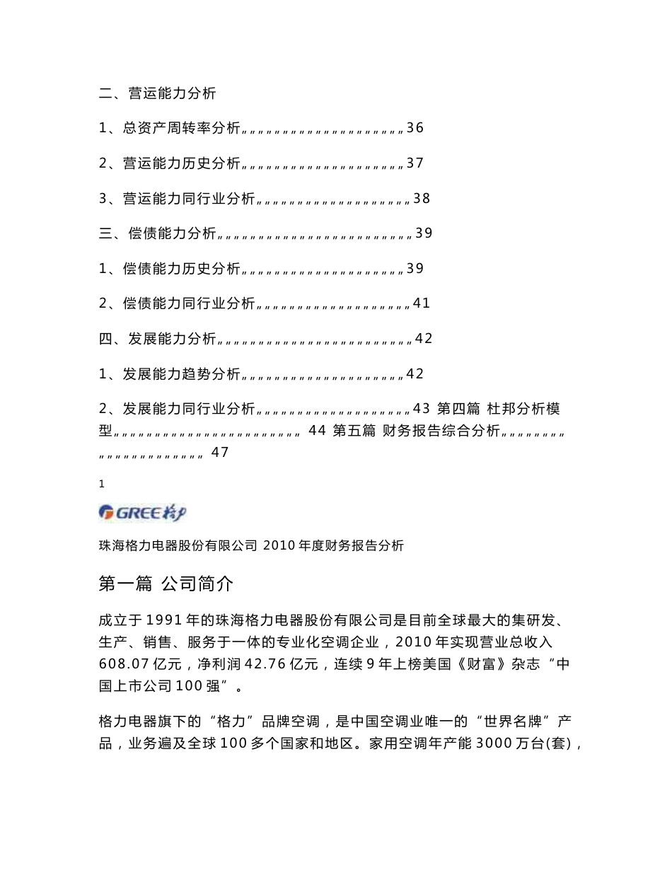 （最新）财务分析报告模板_第2页