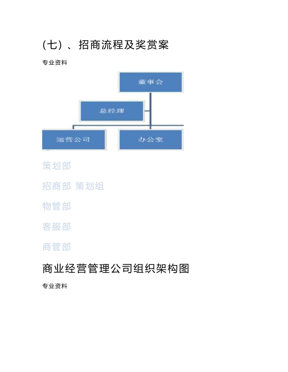 商业运营管理公司规章制度_第2页