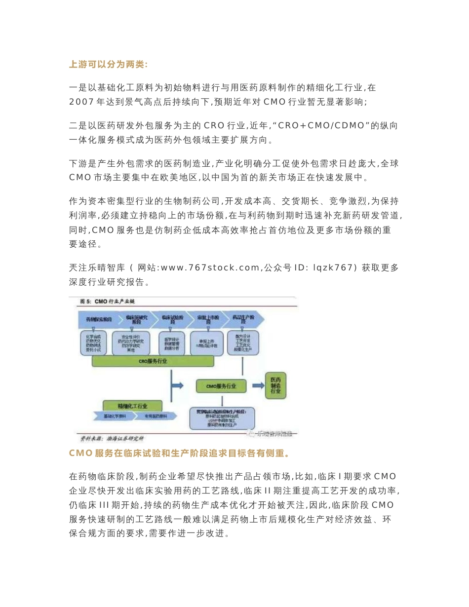 医药CMO行业深度研究报告_第3页