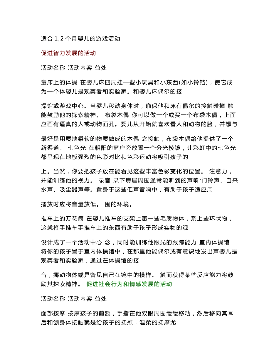 过千种适合小宝宝的益智游戏和活动指南_第1页