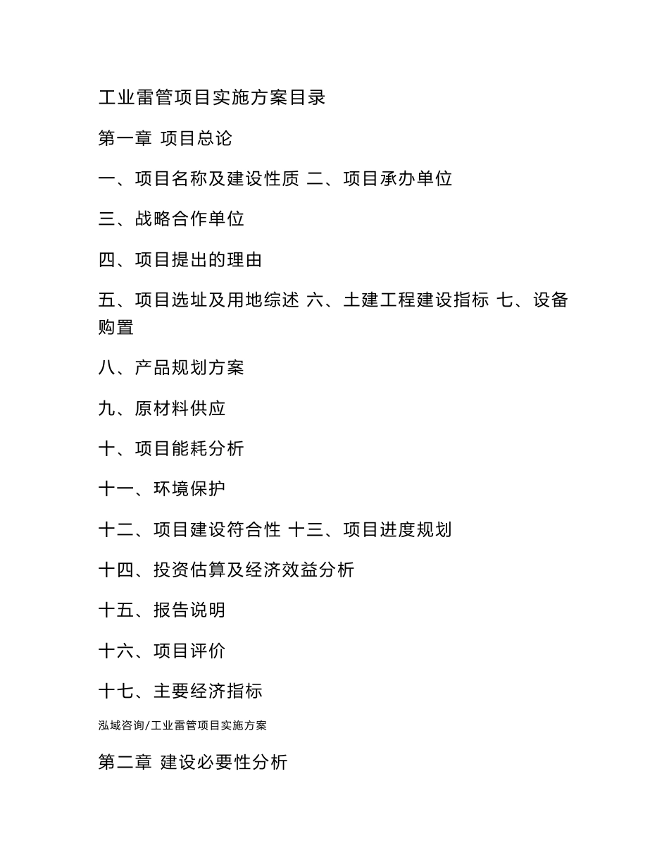 工业雷管项目实施方案_第2页