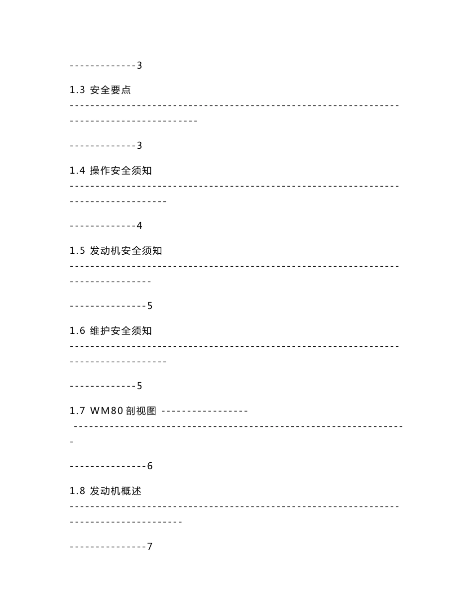 威克BH23捣固镐_WM80发动机维修手册._第2页