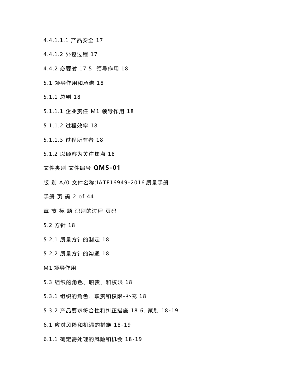 IATF16949-2016质量手册_第2页