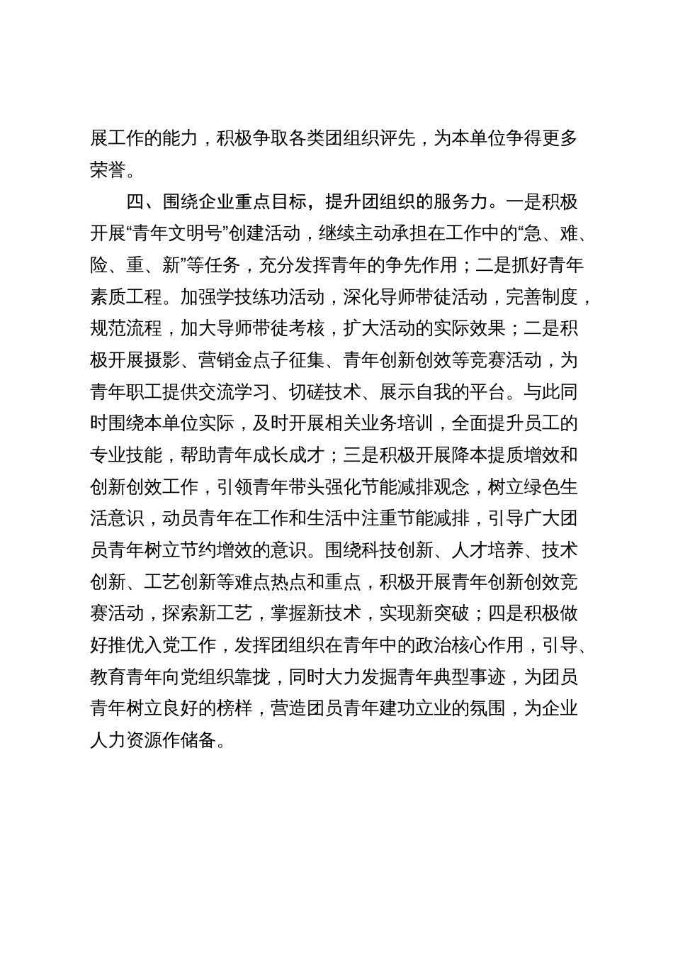 2024年度共青团工作计划（要点）_第3页