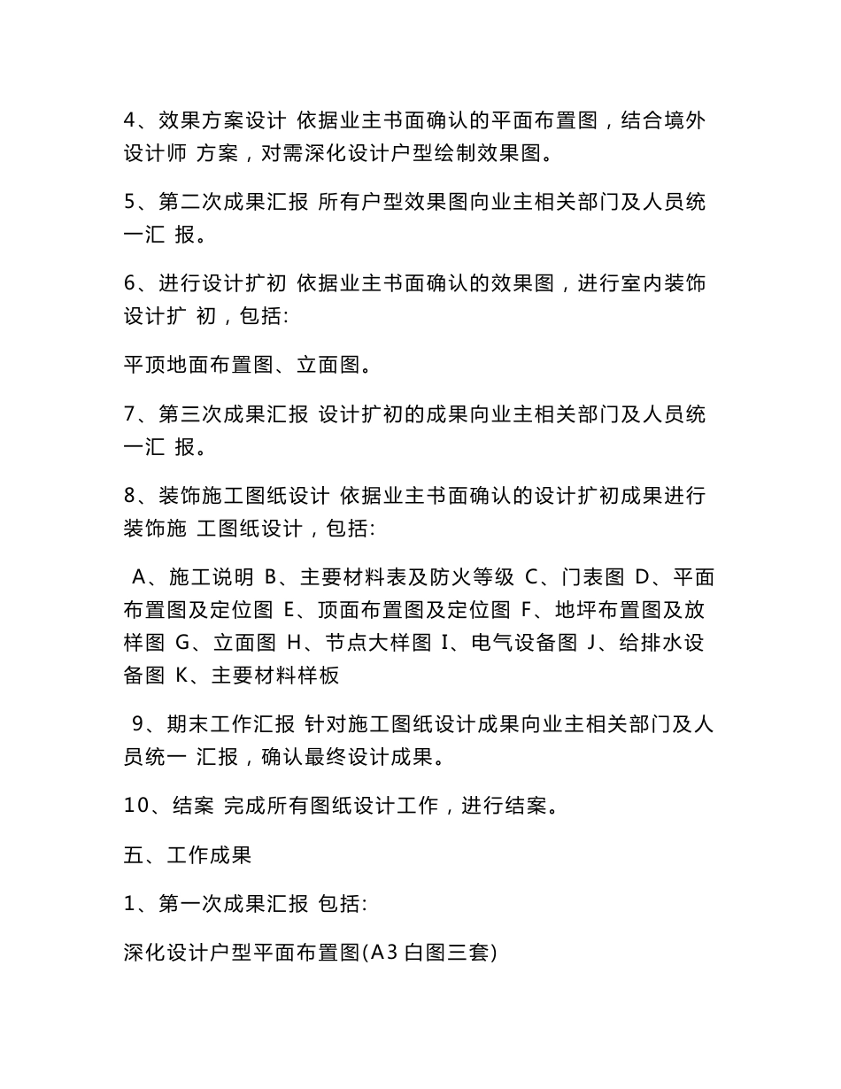室内设计服务建议书(模板)_第2页