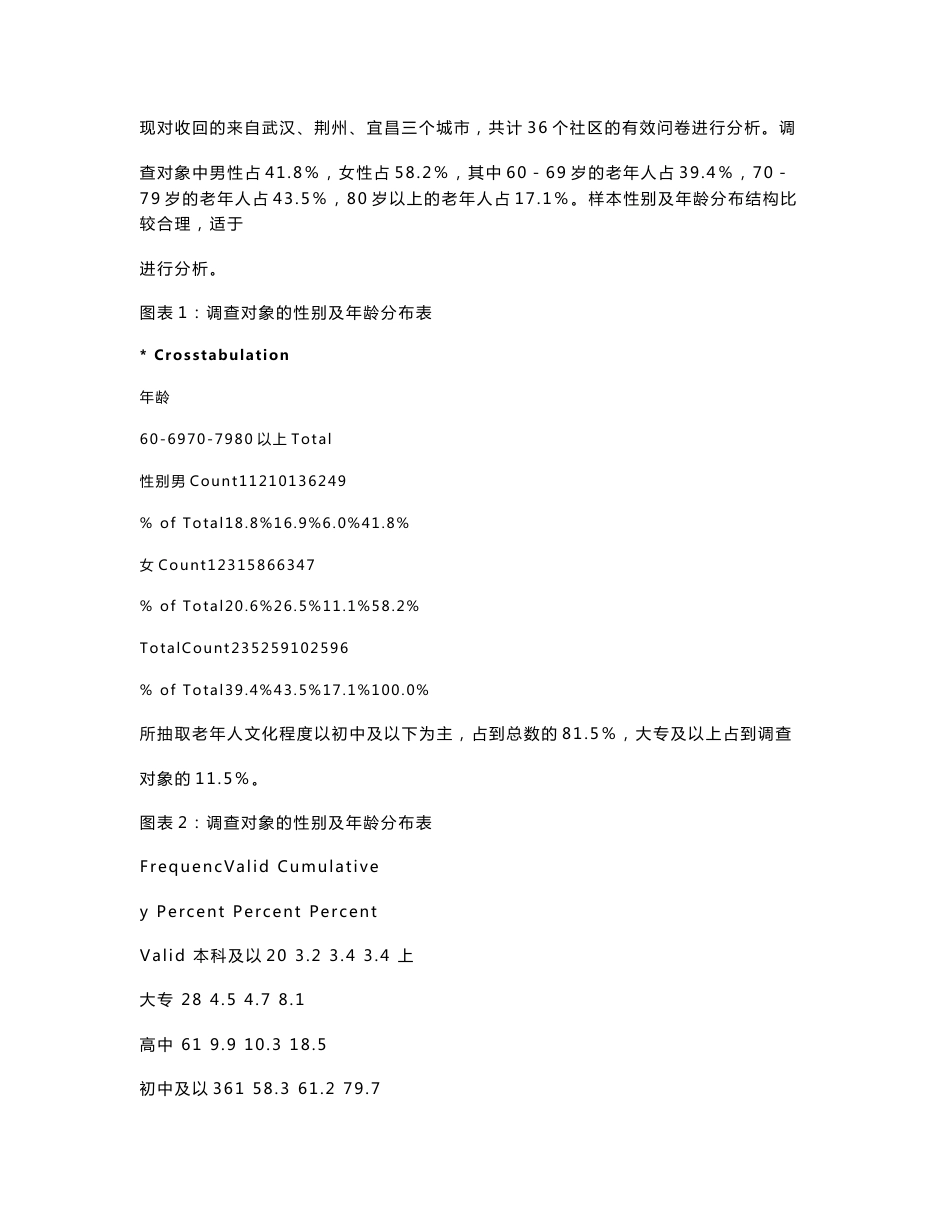 城市老年人生活状况调研报告_第2页