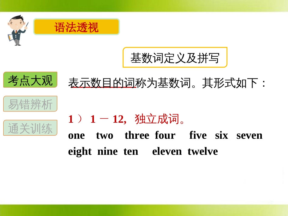 初中英语译林版七年级下册Unit1语法专项课件基数词_第3页