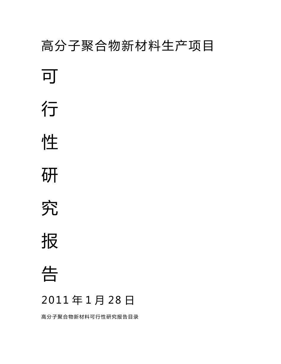 政府立项的可行性研究报告_第1页