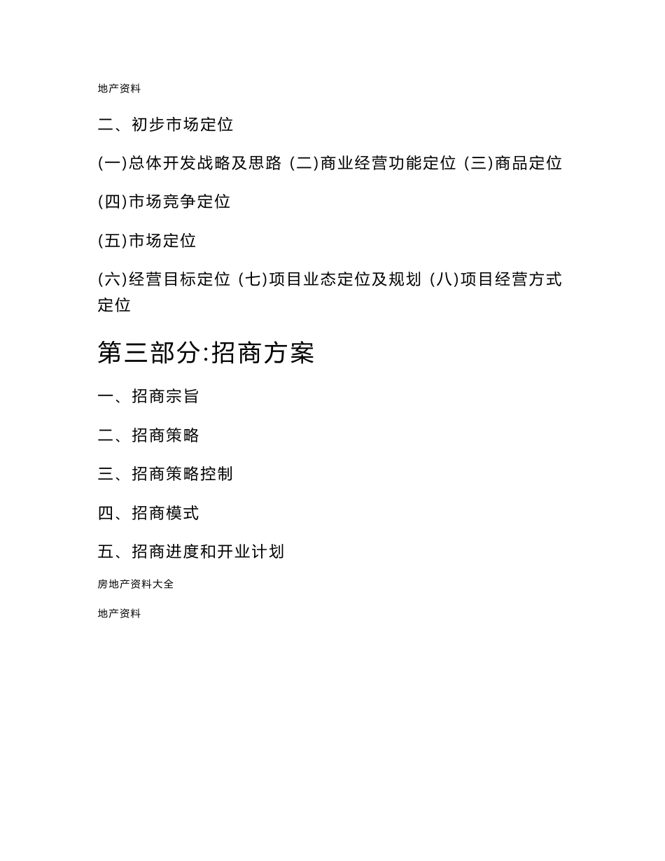 武汉光谷世界城商业步行街项目分析定位招商全程报告地产资料_第3页