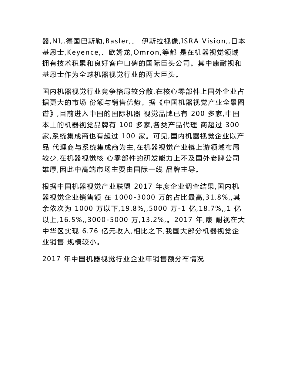 机器视觉检测系统在工业互联网中应用项目可行性研究报告-2020年物联网集成创新与融合应用_第2页