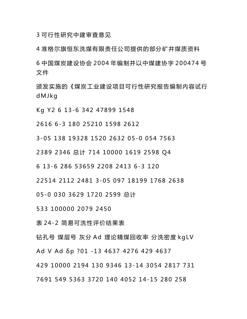 60万吨洗煤厂项目立项申请报告（可编辑）_第2页