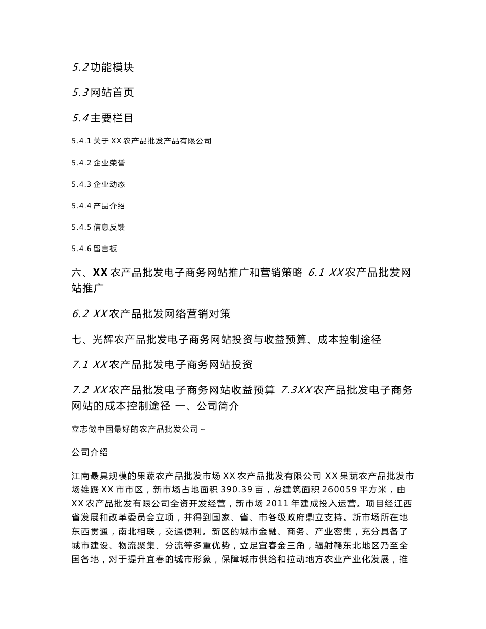 某农产品电子商务策划书_第2页