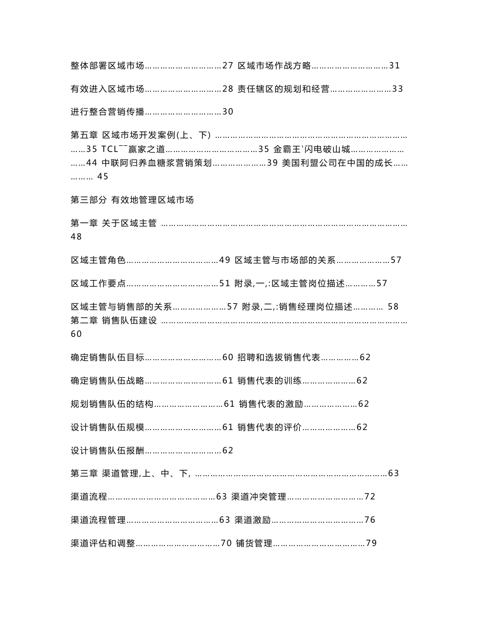 TCL区域市场规划方案_第2页