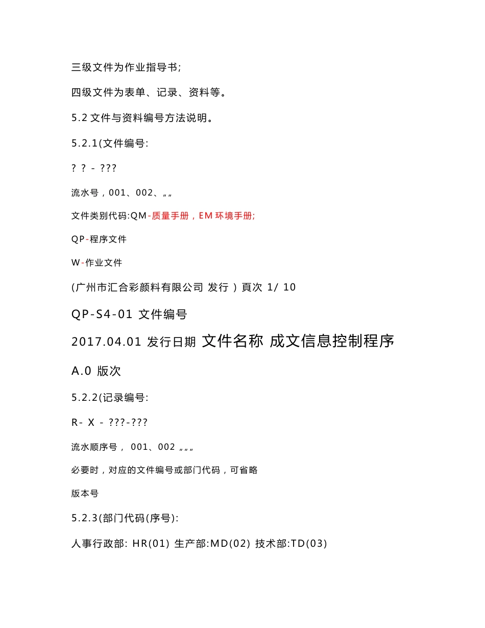 QP-S4-01 成文信息控制程序_第3页